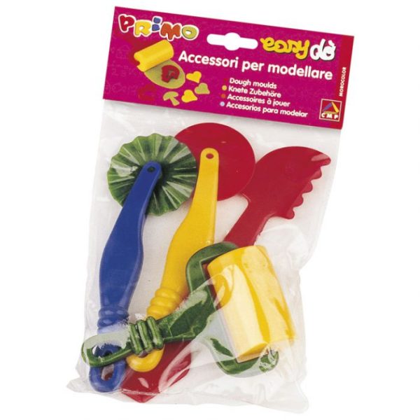NOŽIĆI ZA GLINAMOL I PLASTELIN PLUS VALJAK PRIMO PK4 CMP 295SET1 BLISTER