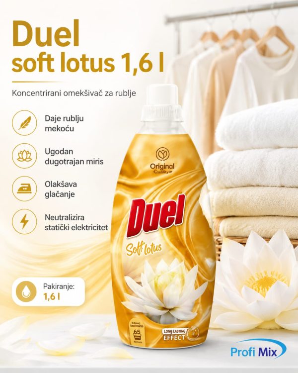 Duel omekšivač soft lotus žuti 1,6l