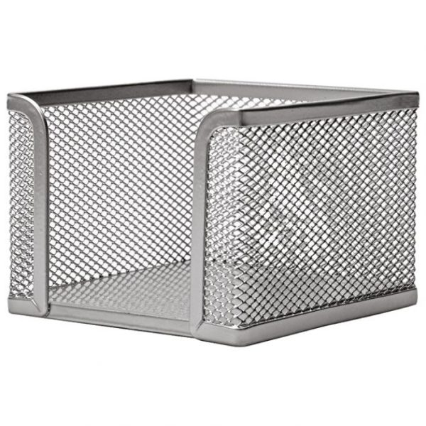 BLOK KOCKA ŽICA 9,5X9,5X9,5CM LD01-499 FORNAX 190 SREBRNA