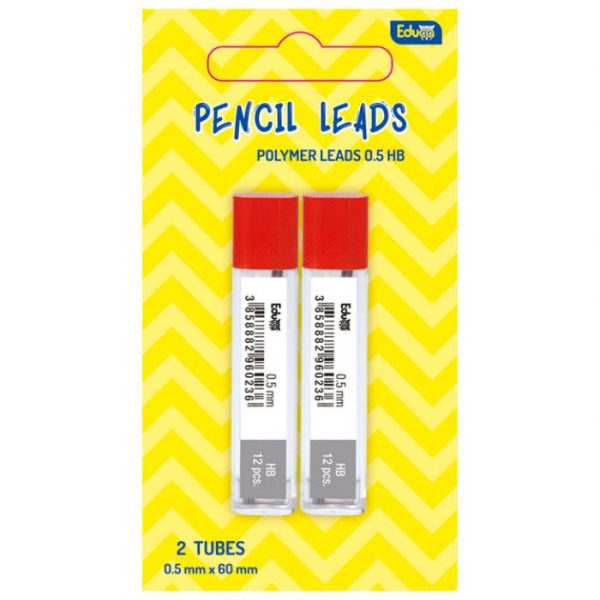 MINE 0,5MM HB POLYMER PK2 EDUCA 740 BLISTER