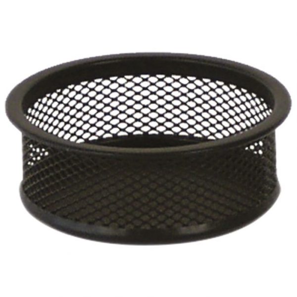 ČAŠA ZA SPAJALICE METALNA ŽICA FI-9,5XH-3,2CM LD01-198 FORNAX 2483 CRNA