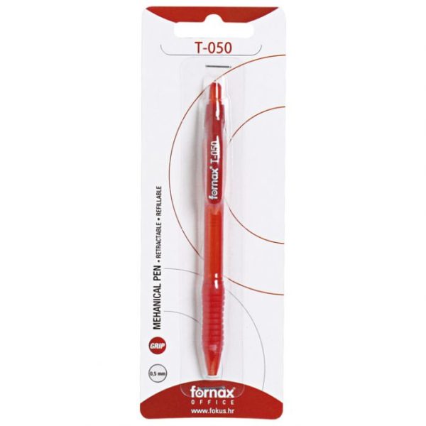 OLOVKA TEHNIČKA 0,5MM GRIP T-050 FORNAX SORTIRANO BLISTER * DO ISTEKA ZALIHA