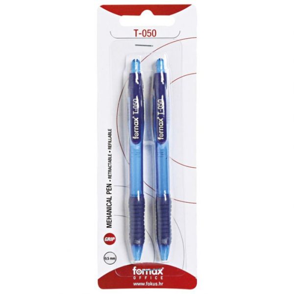 OLOVKA TEHNIČKA 0,5MM GRIP T-050 PK2 FORNAX SORTIRANO BLISTER * DO ISTEKA ZALIHA