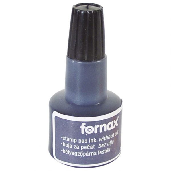BOJA ZA PEČAT 30ML FORNAX 4458 CRNA