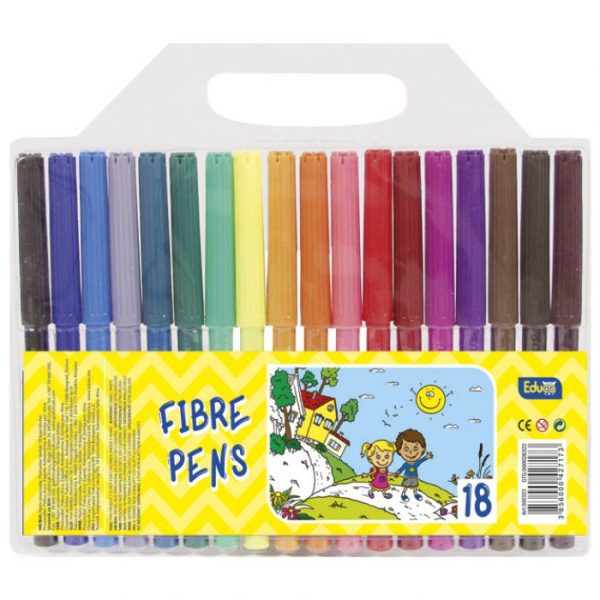FLOMASTER ŠKOLSKI 18BOJA PVC COLOR EDUCA 6818 BLISTER