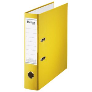REGISTRATOR A4 ŠIROKI SAMOSTOJEĆI MASTER FORNAX 15692 ŽUTI