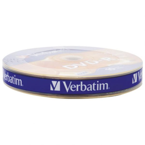 DVD-R 4,7/120 16X MAT SILVER WRAP PK10 VERBATIM 43729