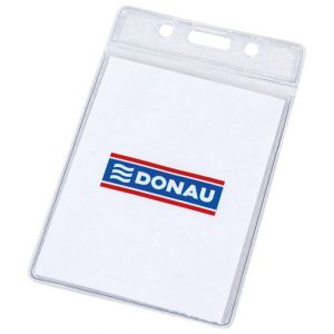 NOSAČ ID KARTICE ZA AKREDITACIJU ZA TRAKU 58X86MM/59X92MM DONAU 8342001PL-00