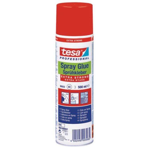 LEPAK U SPREJU 500ML EXTRA STRONG TESA 60022