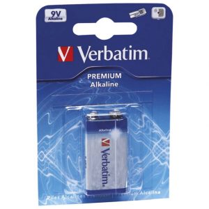 BATERIJA ALKALNA 9V VERBATIM 49924 BLISTER