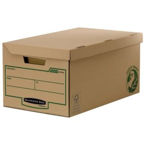 KUTIJA ARHIVSKA-KONTEJ.ZA ARH.KUTIJE,MAPE I REGISTR.S POKLOP.MAXI PK10 FELLOWES 4472205 BRAON
