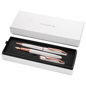 SET NALIVPERO PLUS OLOVKA HEMIJSKA JAZZ NOBLE ELEGANCE PLUS POKLON KUTIJA G25 PELIKAN 821865 BISERNO BELI!