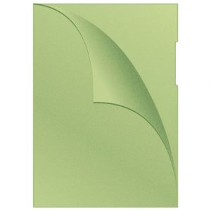 FASCIKLA „L“ U BOJI 120MY PP A4 MAT PK100 Q-CONNECT DONAU KF00309 ZELENA