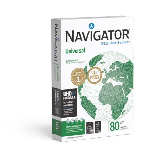 PAPIR ILK NAVIGATOR UNIVERSAL A4 80G PK500 SOPORCEL