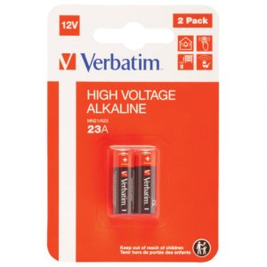 BATERIJA ALKALNA 12V 23AF (MN21) PK2 VERBATIM 49940 BLISTER
