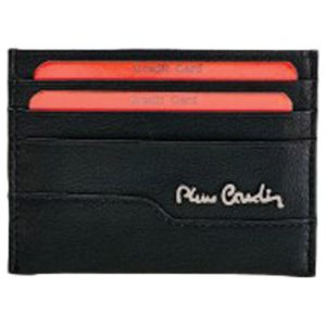 KORICE KOŽNE ZA KARTICE 6MESTA SA PREGRADOM PIERRE CARDIN 475TILAK151BLK CRNE