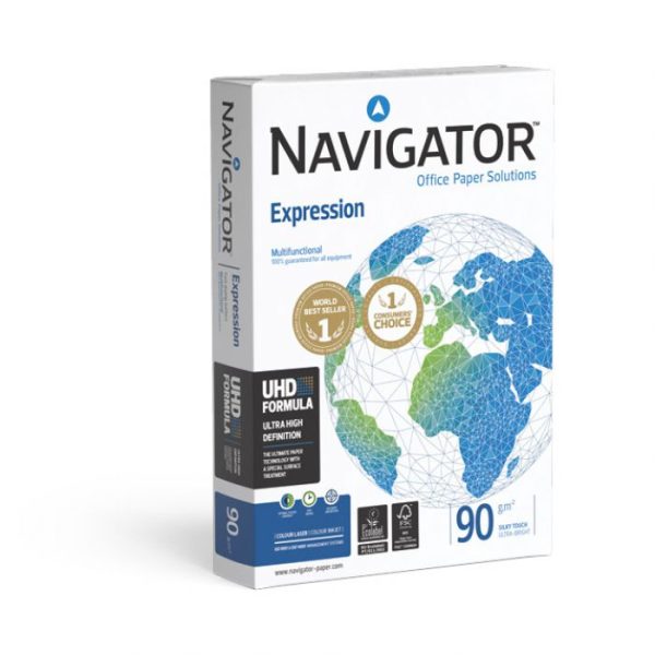 PAPIR ILK NAVIGATOR EXPRESSION A4 90G PK500 SOPORCEL