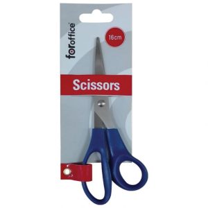 MAKAZE KANCELARIJSKE 16CM FOROFFICE 3244 PLAVE BLISTER