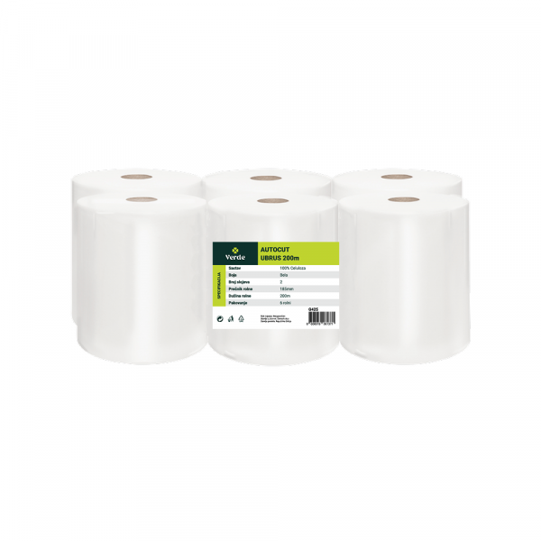 Autocut ubrus VERDE 200m 6/1