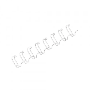 Spirala žičana 14mm Fellowes bela 1/100 53274